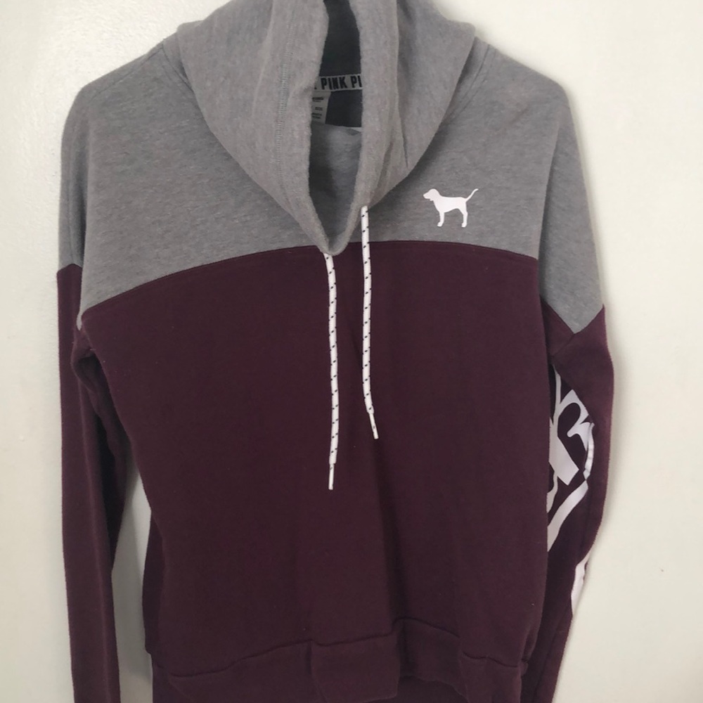 VS Pink Cowl Neck